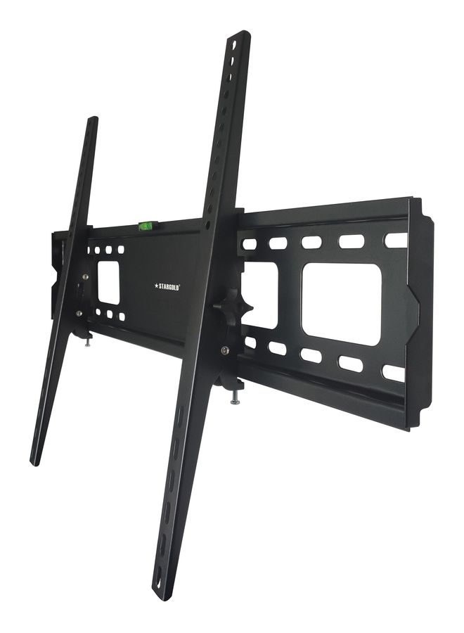 TV Wall Mount Bracket For Most 55-90 Inch Flat Screen TV With Tilting LED LCD OLED And Flat Panels Black