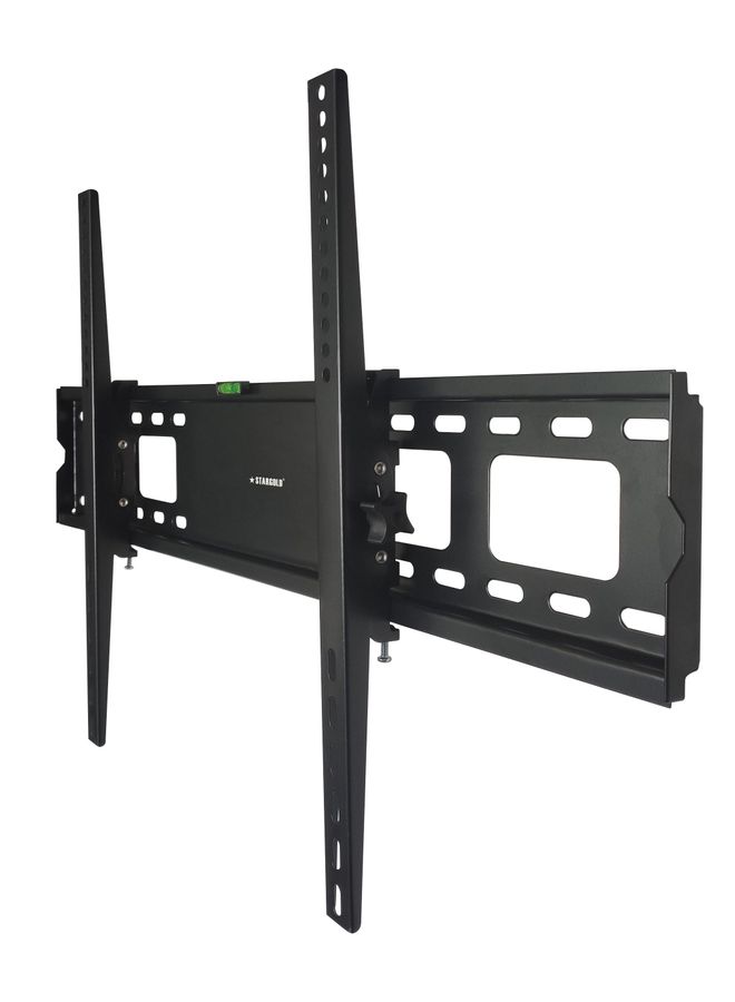 TV Wall Mount Bracket For Most 55-90 Inch Flat Screen TV With Tilting LED LCD OLED And Flat Panels Black