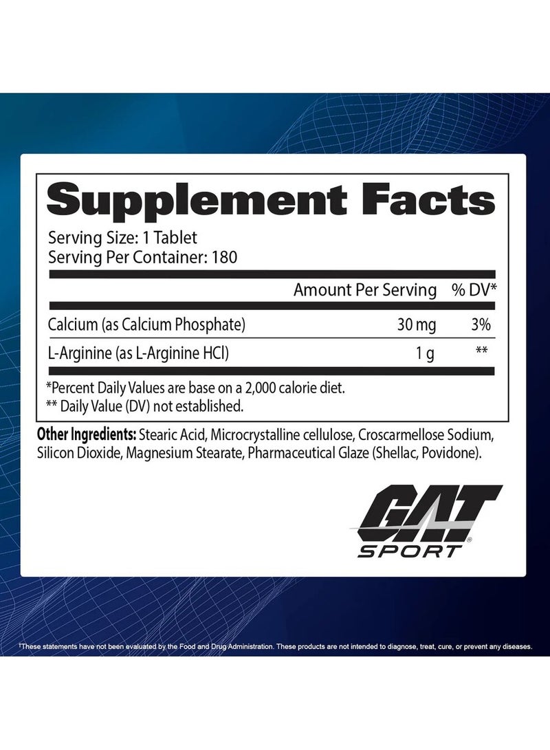 Gat Sport, L-Arginine, 100 Tabs