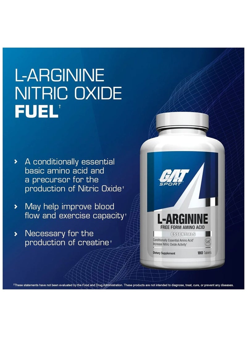 Gat Sport, L-Arginine, 100 Tabs