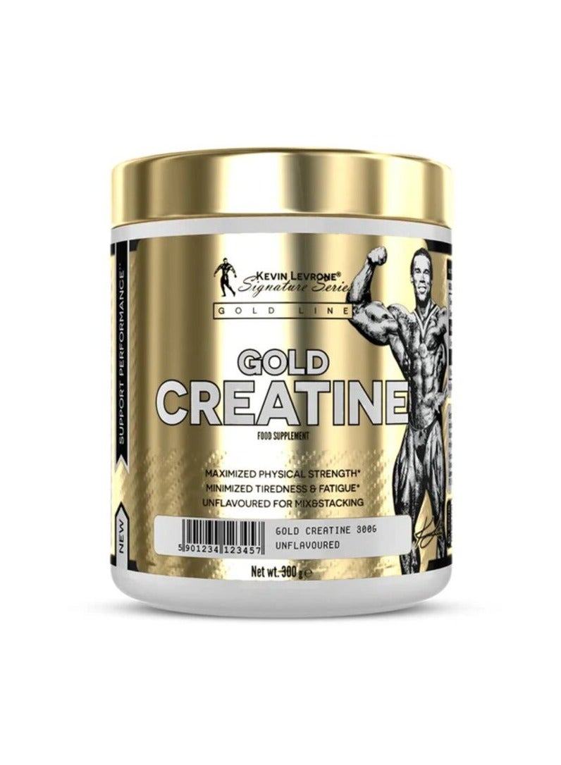 Kevin Levrone, Gold Creatine, Unflavored, 300g, 60 SV