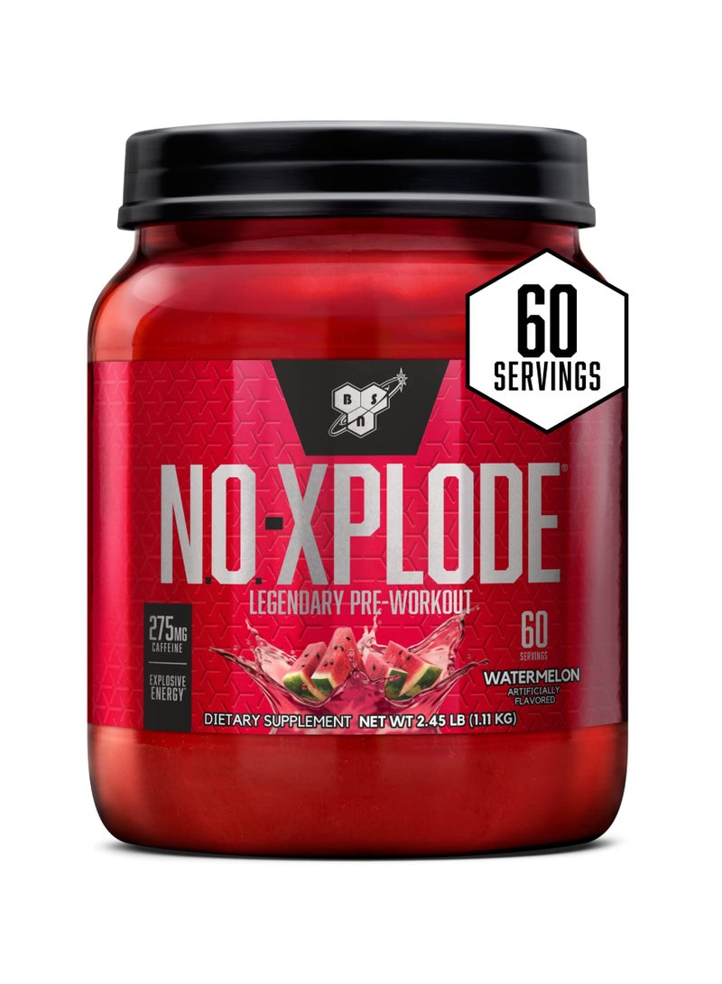 BSN N.O. - Xplode Legendary Pre-Workout Watermelon Flavor 60 Servings