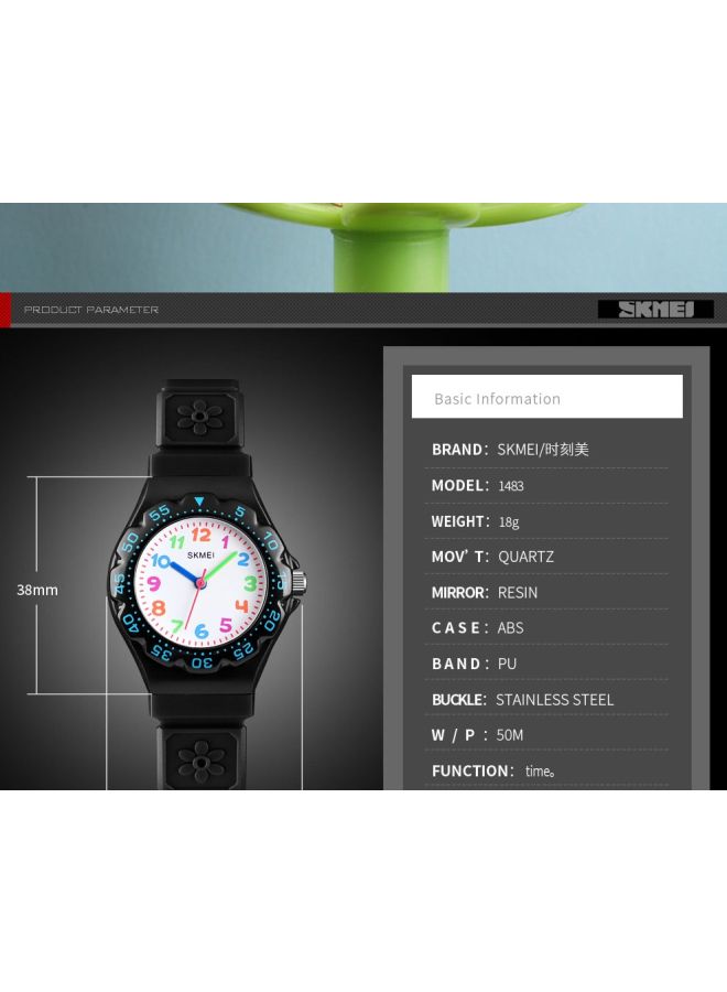 kids_unisex Water Resistant Analog Watch 1483