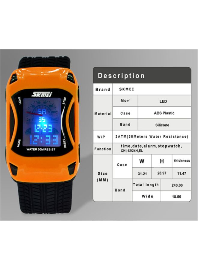 kids_unisex Water Resistant Digital Watch 0961