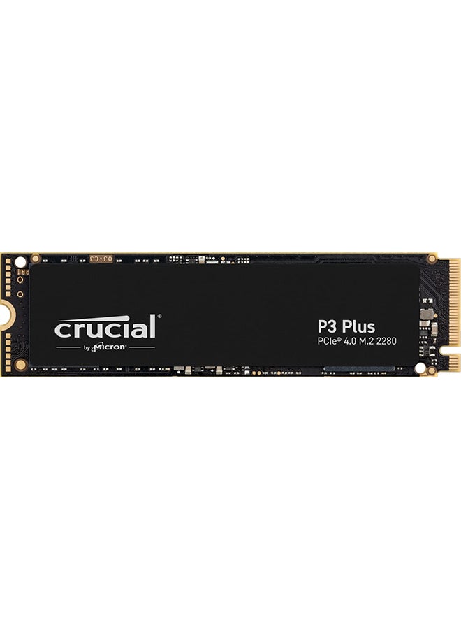 Crucial P3 Plus 4TB PCIe 4.0 3D NAND NVMe M.2 SSD, up to 5000MB/s - CT4000P3PSSD8 4 TB