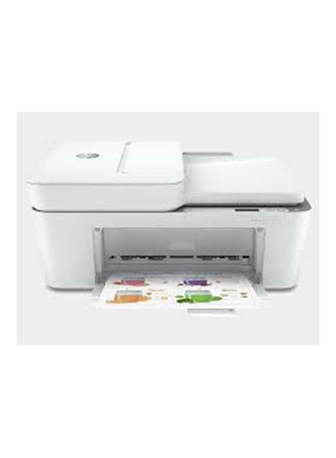 HP-Printer- DeskJet Plus 4120 All in One Printer white