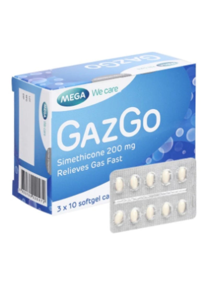 Gogaz 200mg Capsules 30's