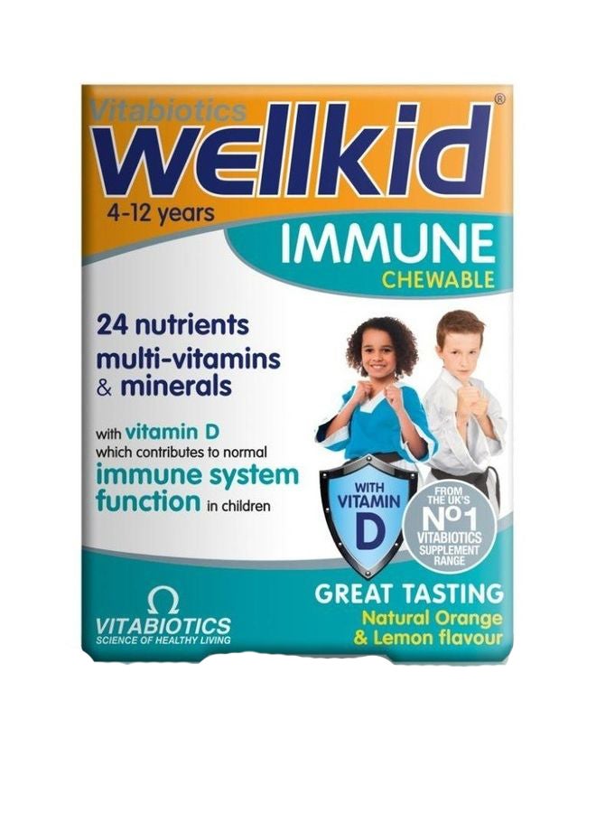 Wellkid Immune Chewable 30 Tablets