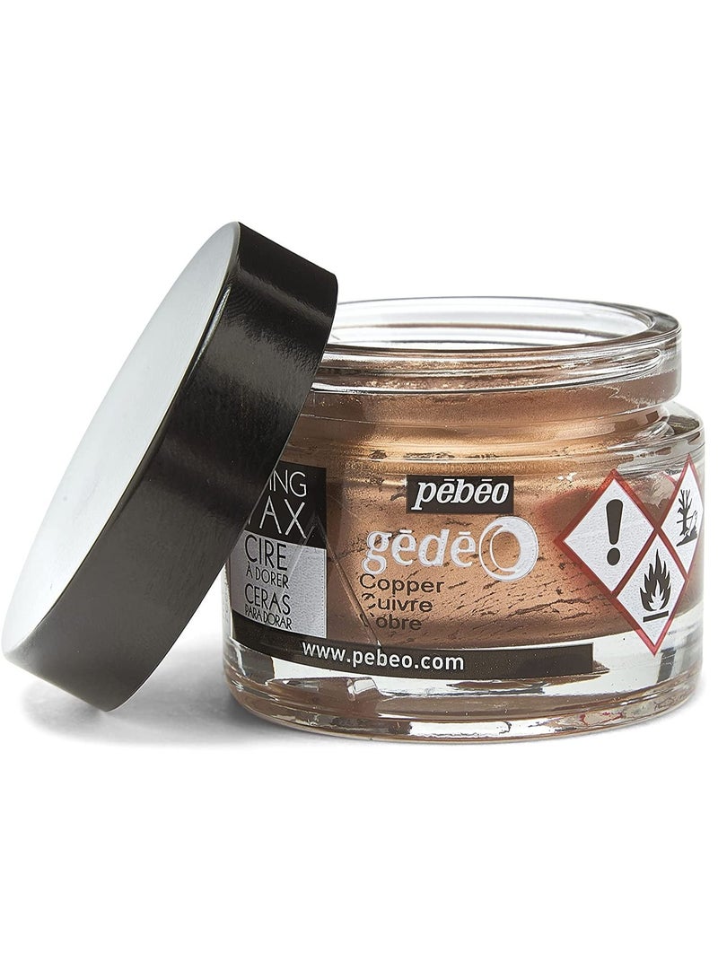 Pebeo Gedeo Gilding Wax 30 ml Bottle - Copper