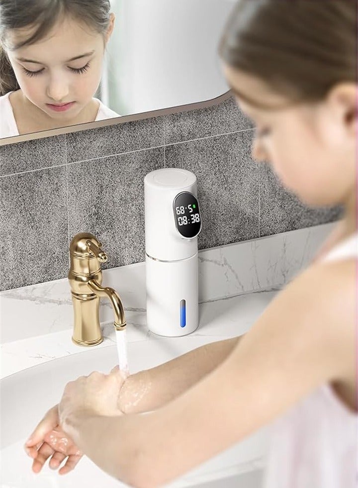 New automatic liquid smart sensor soap dispenser, waterproof and rechargeable, gel type, 5 levels adjustable, suitable for bathroom kitchen toilet