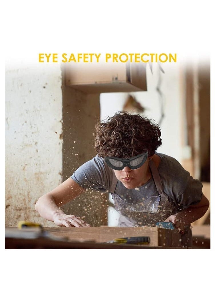 UV400 Safety Goggles with Impact Resistance and Windproof Design for Outdoor Sports and Military Fans