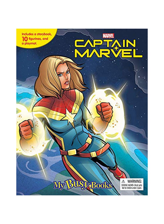 Marvel Captain Marvel My Busy Book