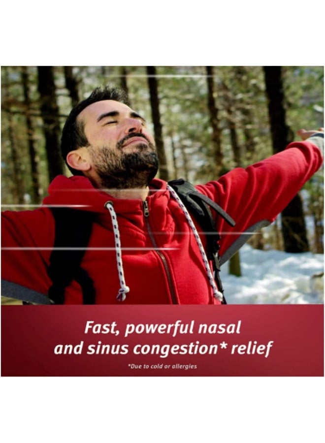 2 Pack Combo No Drip Severe Congestion 12 Hours Relief Nasal Decongestant Bottle Of 2/3 Oz