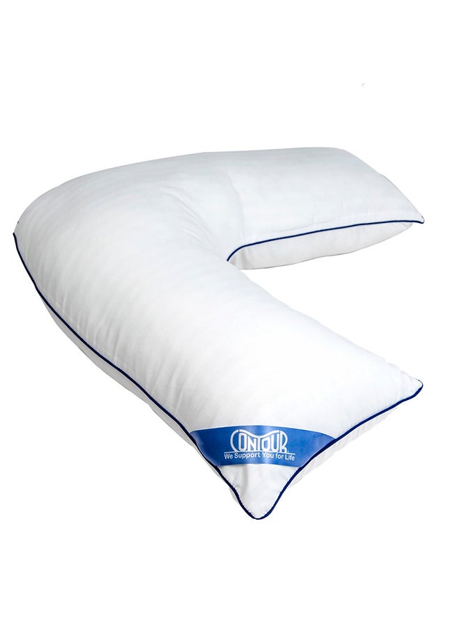 100% Premium Polyester Filling L-Pillow