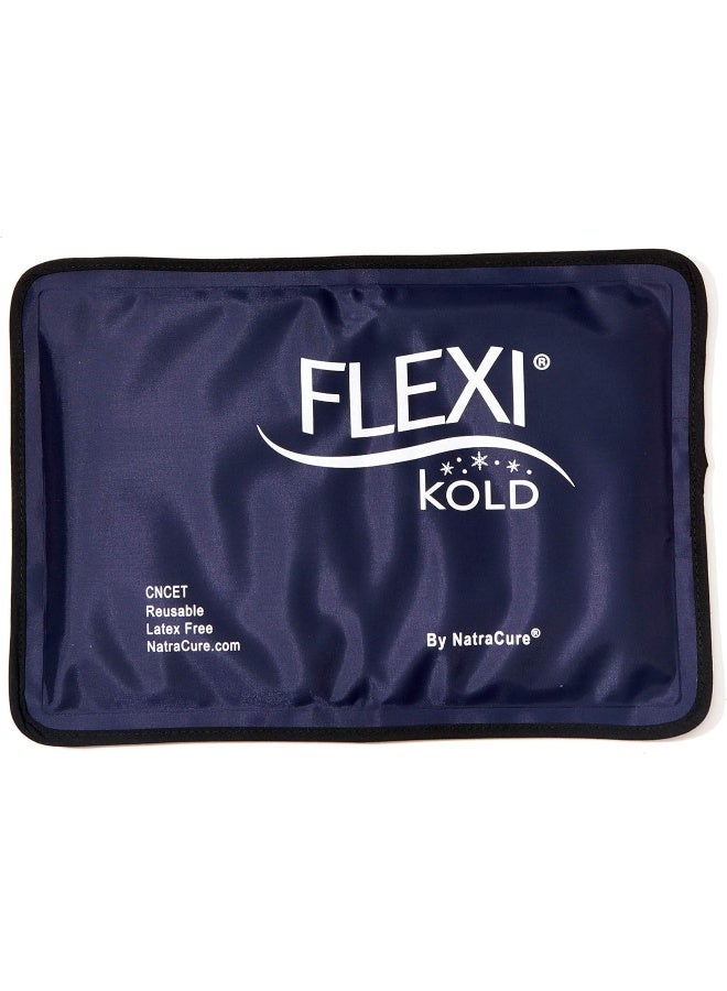 Flexikold Ice Pack (Small) Reusable Gel Cold Pack For First Aid Sports Injuries Pain Relief And Cold Therapy