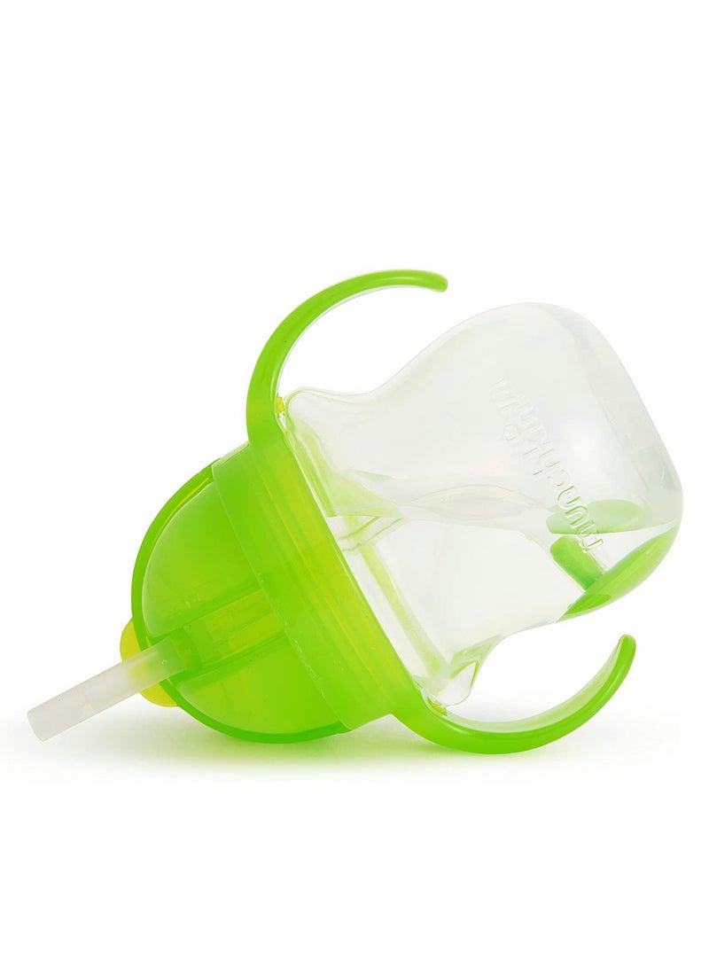 2 Pack Baby Sippy Cup with Click Lock Weighted Straw and Handles 7 Ounce BPA Free Spill Proof for Ages 6 Months and Up