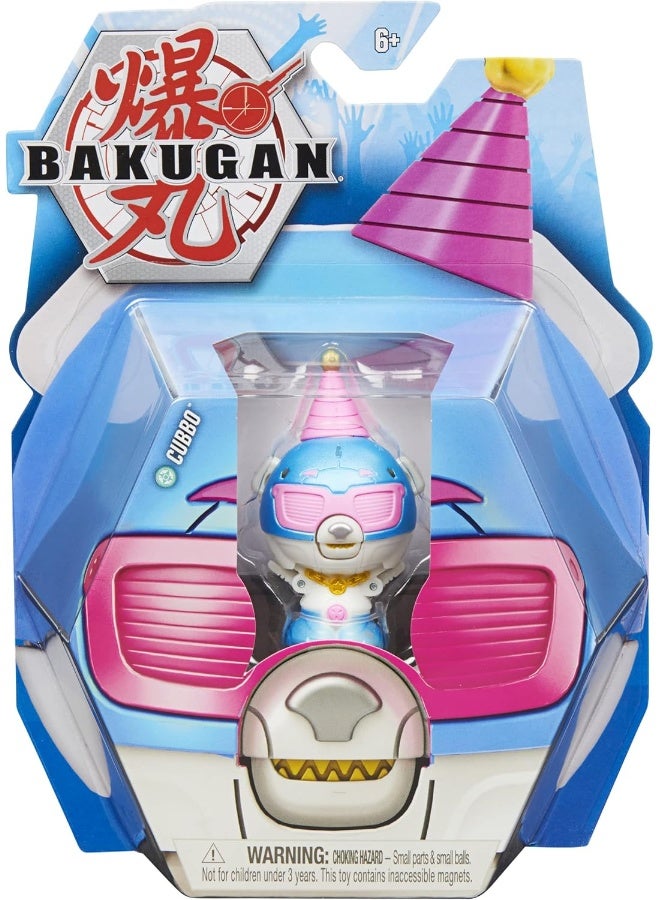 Bakugan 2021 Aurelus Cosplay King Cubbo 2-inch Core Collectible Figure and Trading Cards