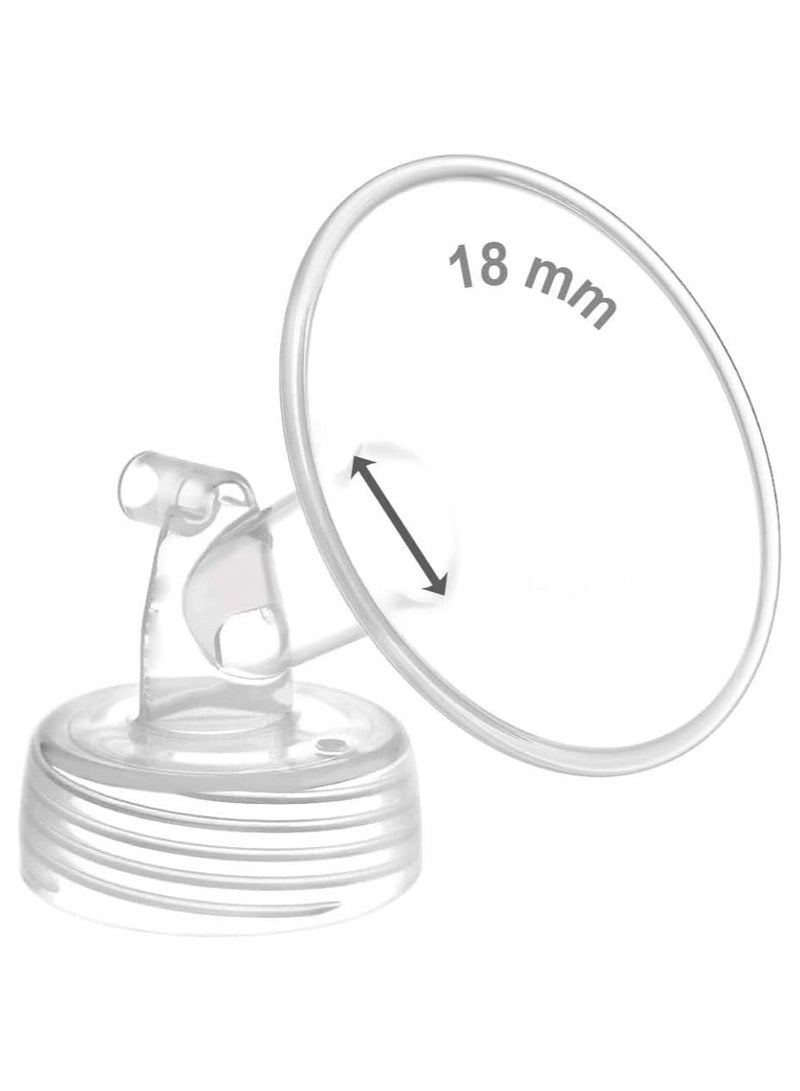 Pump Part for Spectra S1 S2 Spectra 9 Plus Breastpump Incl Wide Mouth  One -18mm  Not Original for Spectra Not for Spectra Baby USA Parts