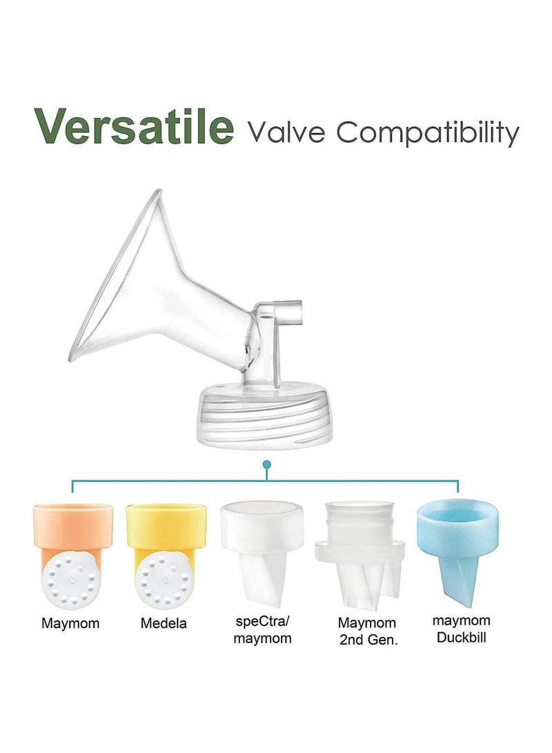 Pump Part for Spectra S1 S2 Spectra 9 Plus Breastpump Incl Wide Mouth  One -18mm  Not Original for Spectra Not for Spectra Baby USA Parts