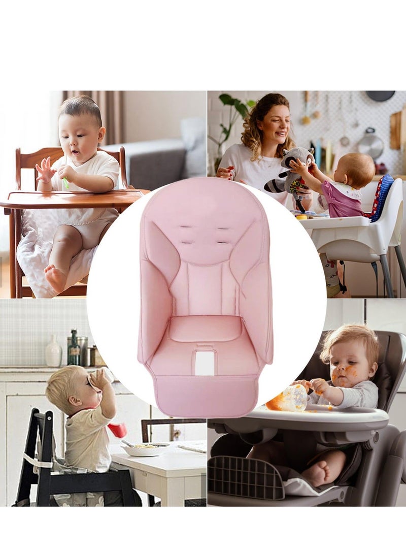 High Chair Covers For Baby, High Chair Cushion Pad, Universal Baby Dining Chair Cushion, Pink