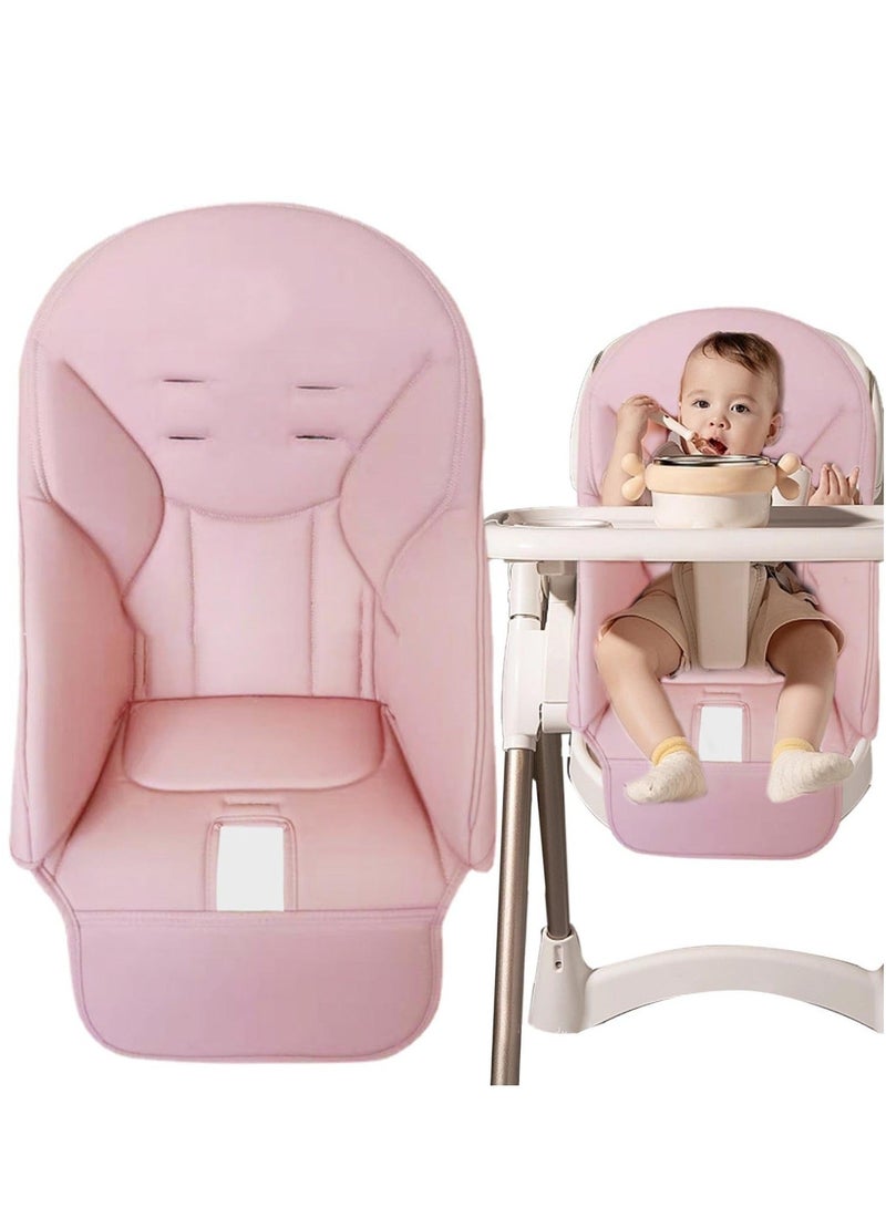 High Chair Covers For Baby, High Chair Cushion Pad, Universal Baby Dining Chair Cushion, Pink