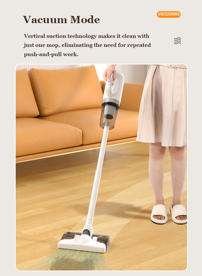 Vacuum Cleaner,6 IN 1 Cordless Vacuum Cleaner,120W/7200PA Powerful Suction Stick Vacuum,Handheld & Stick,HEPA Filter, for Hard Floor/Carpet/Pet Hair