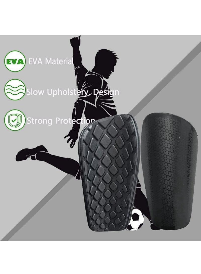 Lightweight Breathable Shin Guards for Kids, Anti-Slip Soccer Protective Equipment for Boys and Girls Ages 5-12, Durable and Comfortable Design