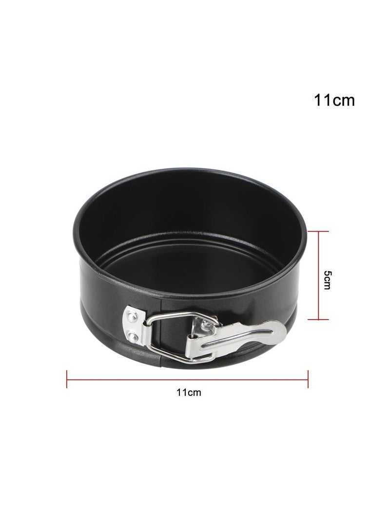 Removable Bottom Carbon Steel Cake Molds - Non-Stick Round Bakeware Pan, Durable Metal Bake Mould for Easy Release, Kitchen Accessories for Perfect Baking