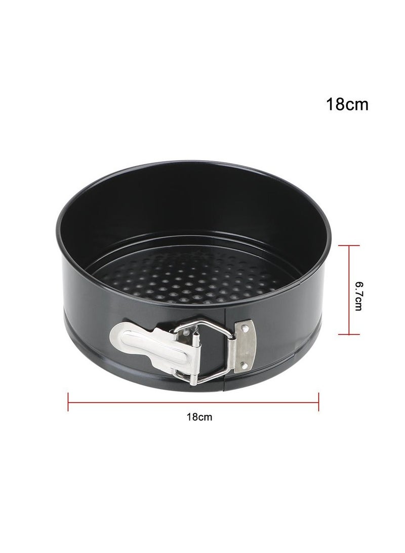 Removable Bottom Carbon Steel Cake Molds - Non-Stick Round Bakeware Pan, Durable Metal Bake Mould for Easy Release, Kitchen Accessories for Perfect Baking