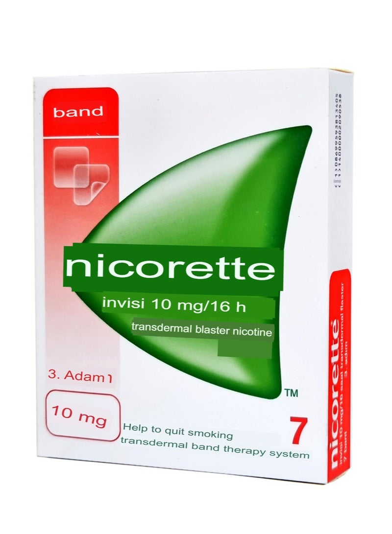 Invisi 10 mg Step 3 Patches 7 Count