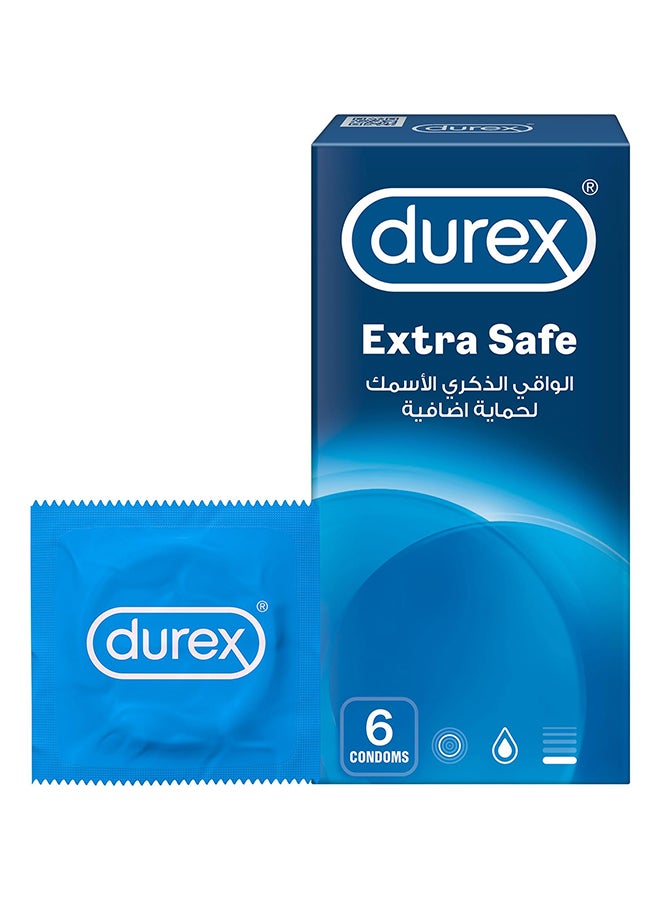 Extra Safe 6 Condoms