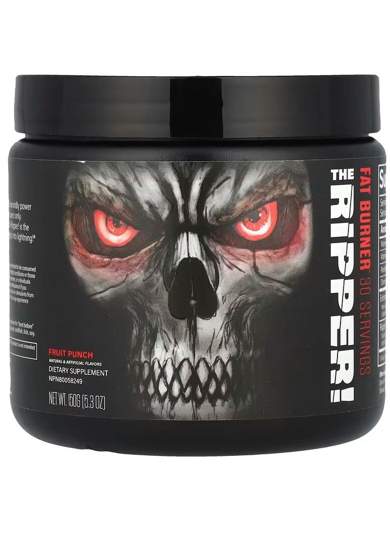 The Ripper Fat Burner Dietary Supplement Fruit Punch 150 Grams