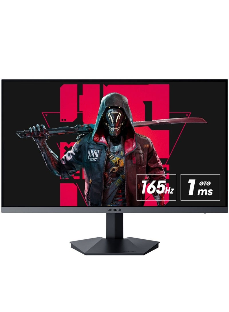 24 FHD IPS Gaming Monitor, Ultra Slim Frame, 165Hz Refresh Rate, 1ms Response Time, 99% sRGB, FreeSync (G-Sync Compatible) VESA Mountable, HDMI / DisplayPort, Black | 24E3