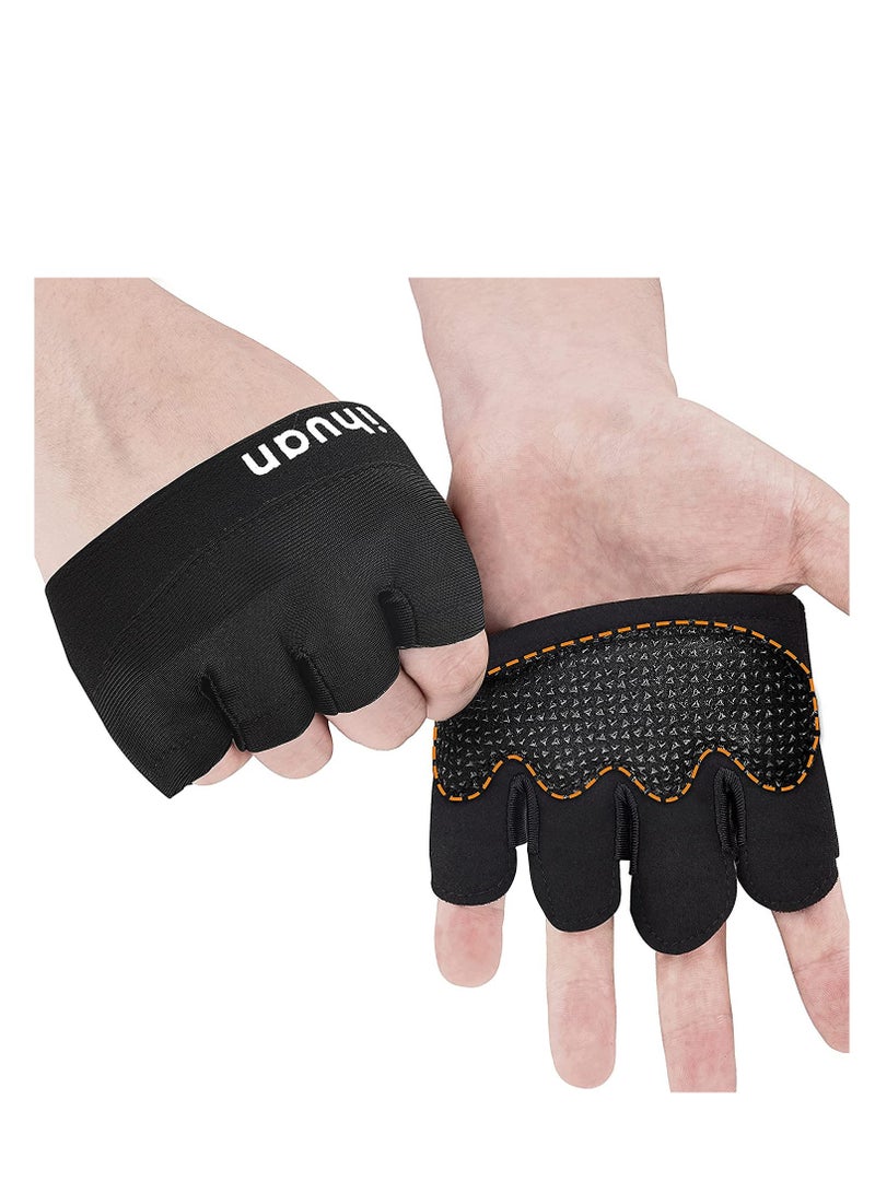 New Weight Lifting Gym Workout Gloves Men & Women, Partial Glove Just for The Calluses Spots, Great for Weightlifting, Exercise, Training, Fitness