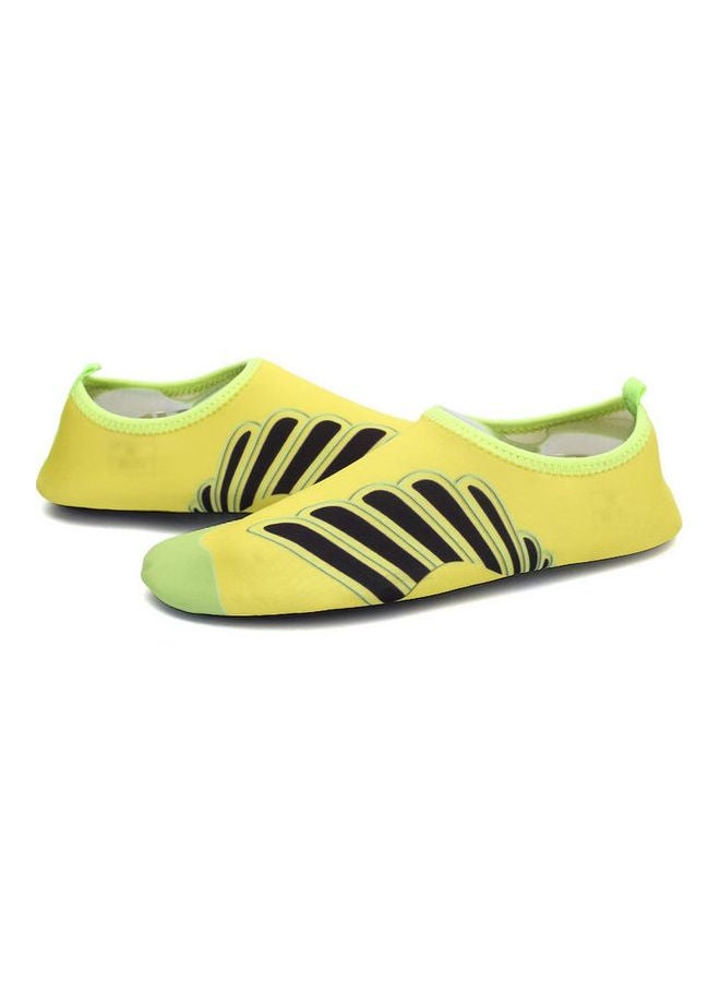 Treadmill Specific Yoga Shoes Yellow/Black/Green