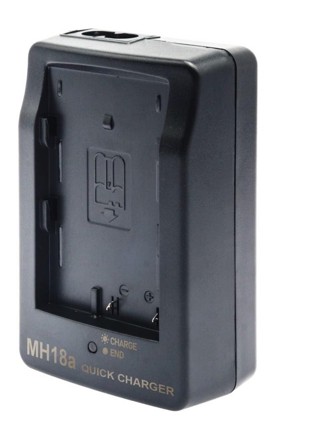 MH-18a Quick Battery Charger Compatible with Nikon EN-EL3 EN-EL3e EN-EL3a Battery for D50 D70 D70s D80 D90 D100 D200 D300 D300s D700 Digital SLR Cameras