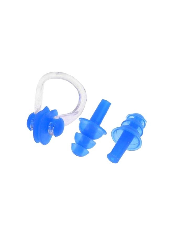 3-Piece Swimming Nose Clip and Ear Plug Set