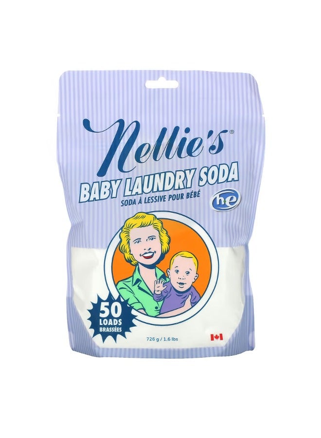 Baby Laundry Soda 50 Loads 1.6 lbs 726 g