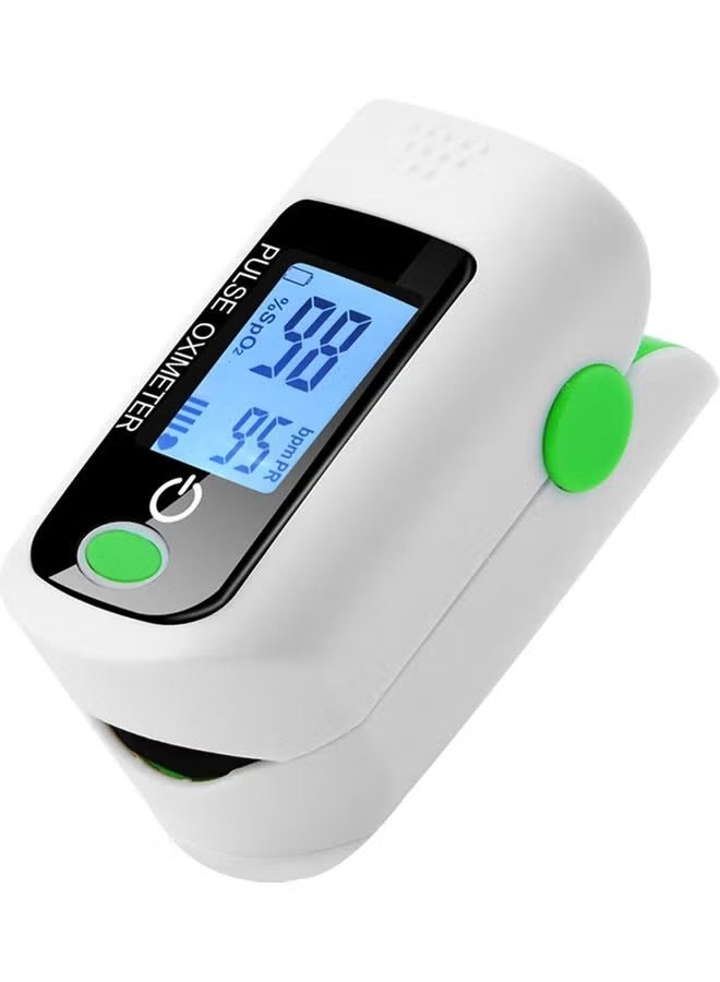 Finger Pulse Oximeter, Finger Clip Pulse Oximeter Monitor Fingertip Pulse Monitor SpO2 for Adults and Child，Pulse Rate Measurements and Finger Pulse Tester, Digital Reading LED Display