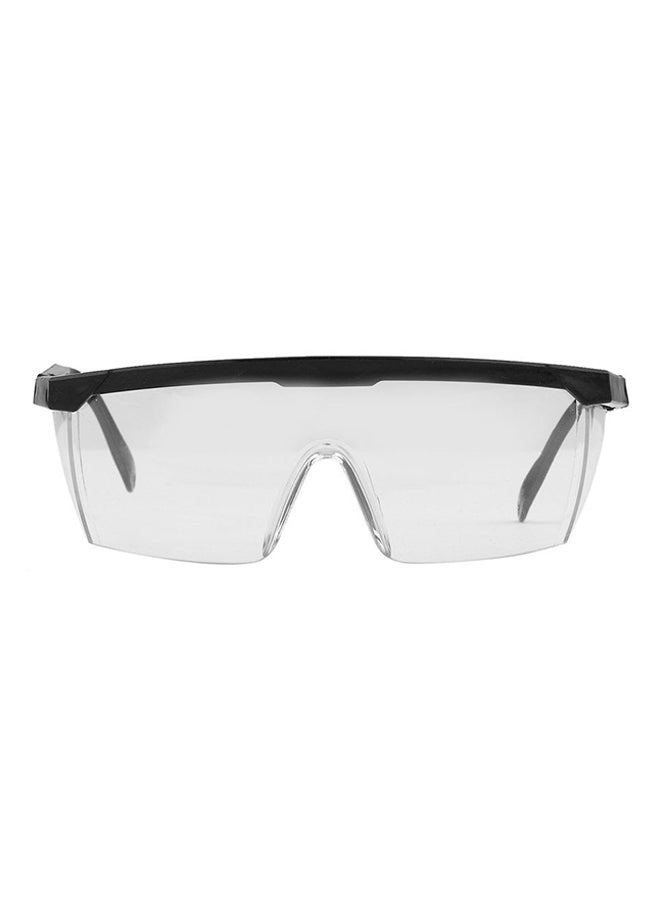 Semi-Rimless Shield Safety Glasses