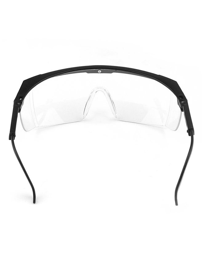 Semi-Rimless Shield Safety Glasses