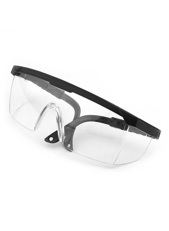 Semi-Rimless Shield Safety Glasses