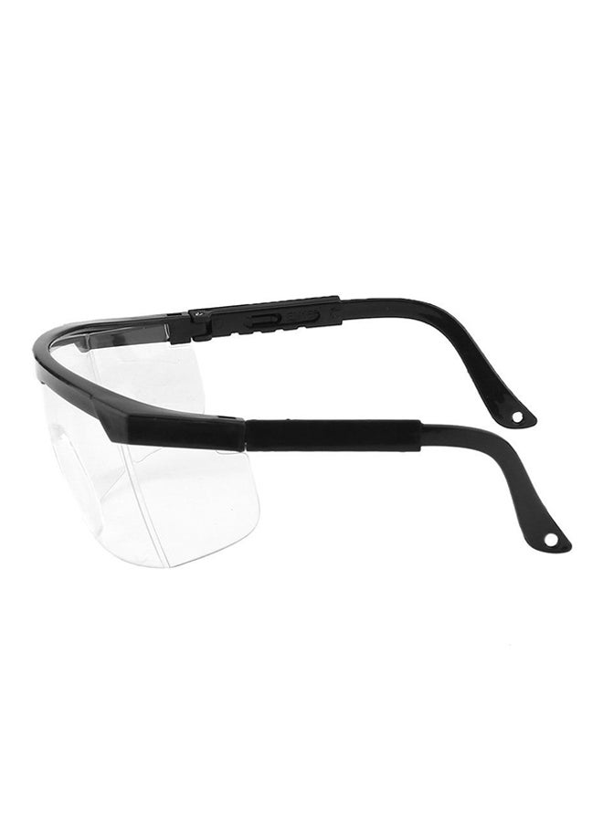 Semi-Rimless Shield Safety Glasses