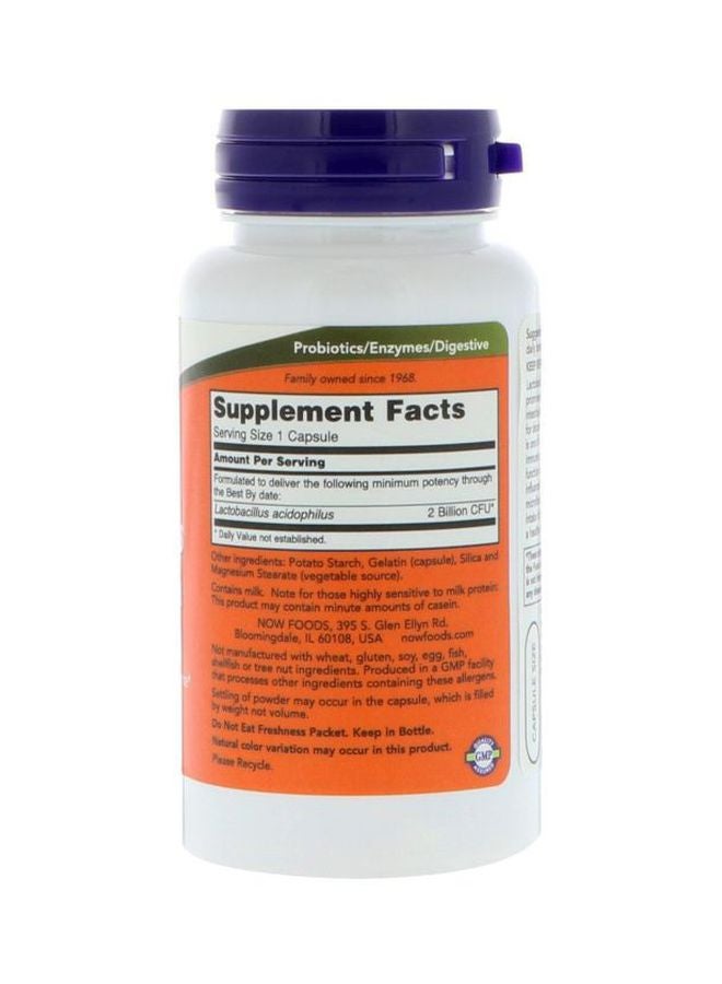 Acidophilus Two Billion Supplement - 100 Veg Capsules