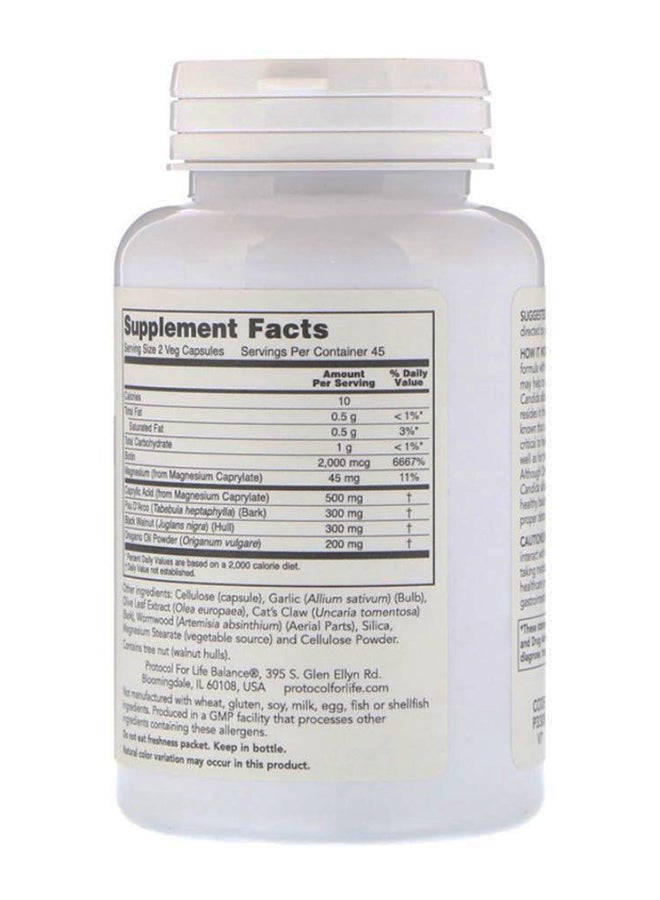 Orthoflora Yeast Support - 90 Veg Capsules