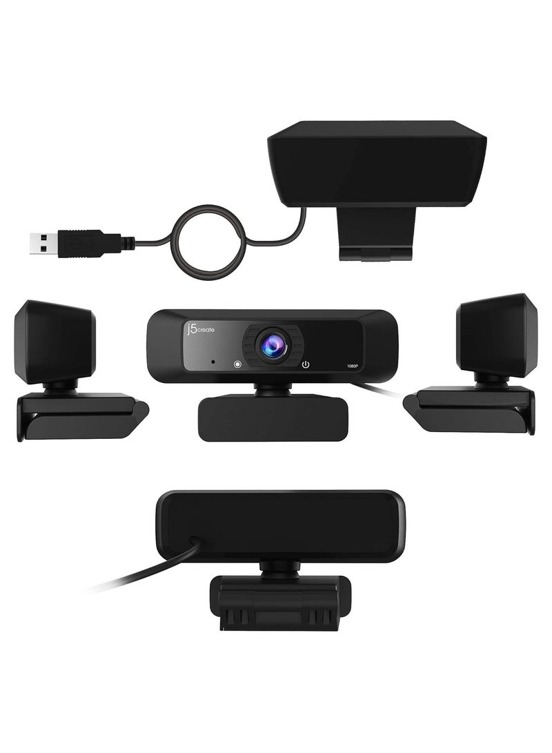 j5create  USB™ HD Webcam with 360° Rotation