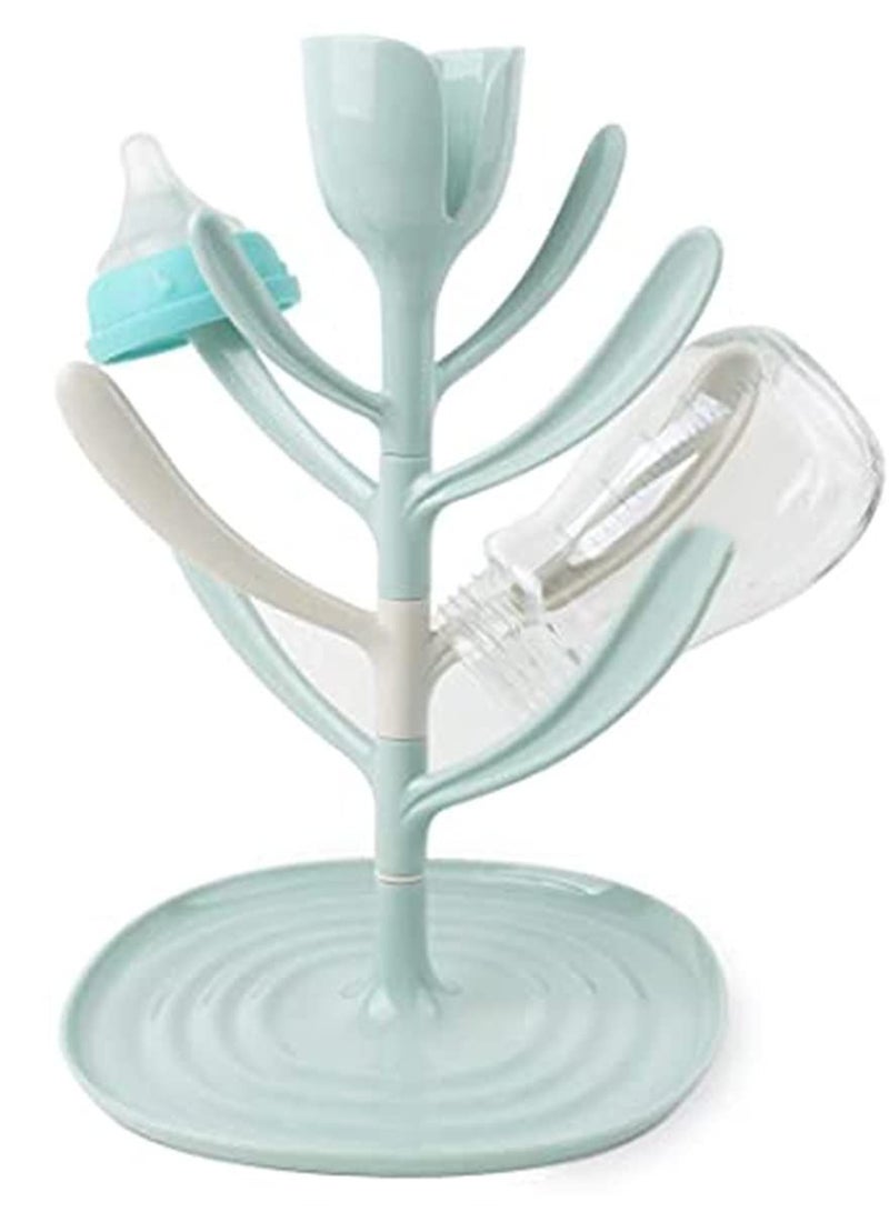 Bottle Bottle Drying Rack Beautiful Design Easy to Clean Removable Water Tray Used for Teats Ideal for Bottles Nipples Cups Pump Parts and Accessories