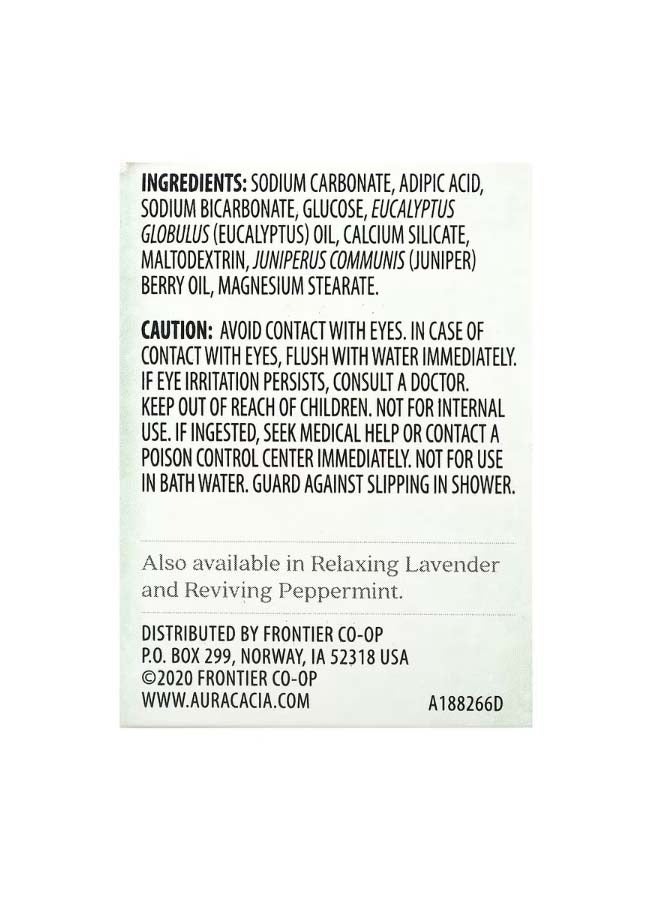 Aromatherapy Shower Tablets  Eucalyptus 3 Tablets 1 oz Each