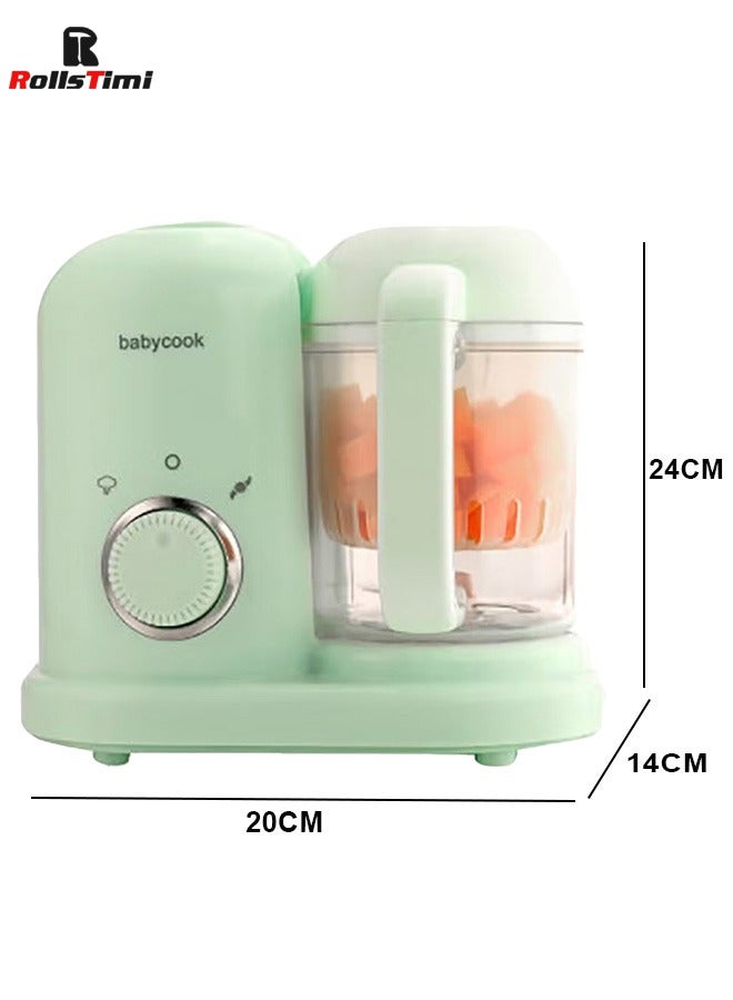 Shatterproof Electric Steam Multi function Baby Food Processor, Green