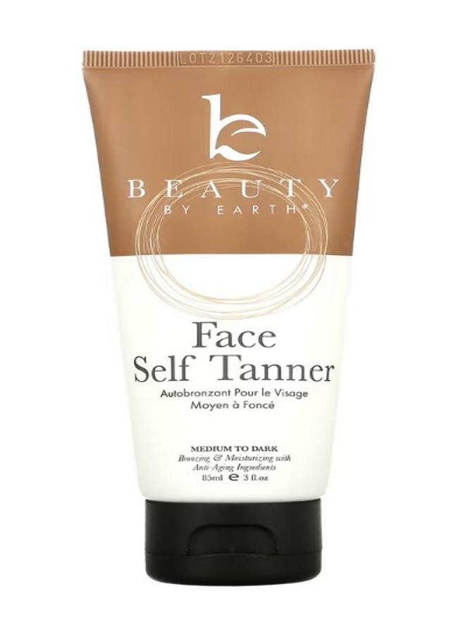 Face Self Tanner Sunless Tanning Lotion Medium To Dark 3 fl oz 85 ml